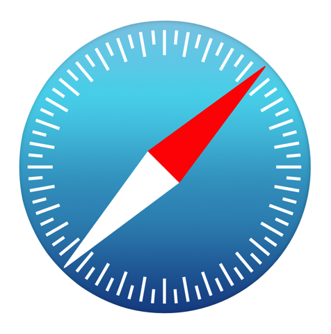 En la imagen, el logotipo oficial del navegador Safari.