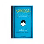 Libro “Wonder, el libro de preceptos del señor Browne”. En portada, el rostro de un niño con un solo ojo.